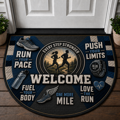 Hockey Welcome Mat - Fan Zone Play Hard Sports Doormat - 5to9vibe