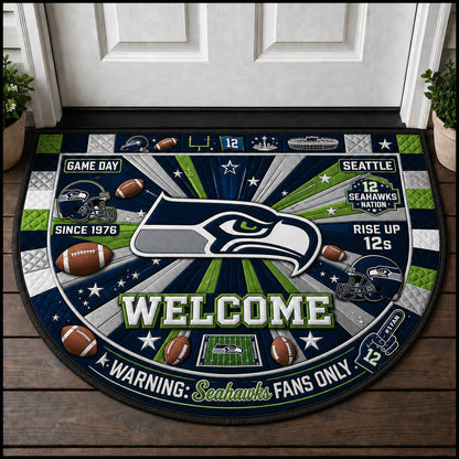 Football All Teams Custom Premium Welcome Mat – Personalized Doormat