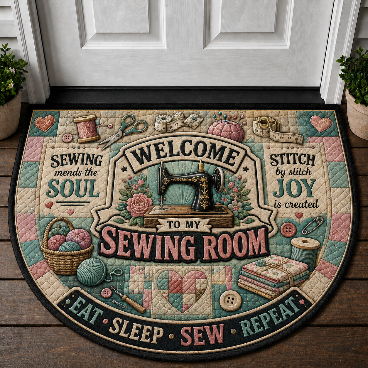 Welcome To Our Observatory Doormat - Reach For The Stars Astronomy Telescope Welcome Mat - 5to9vibe