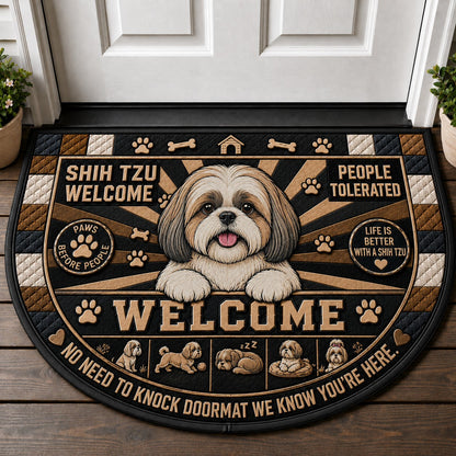 Doberman Welcome Mat – "Protector Loyal Friend" Dog Breed Doormat - 5to9vibe
