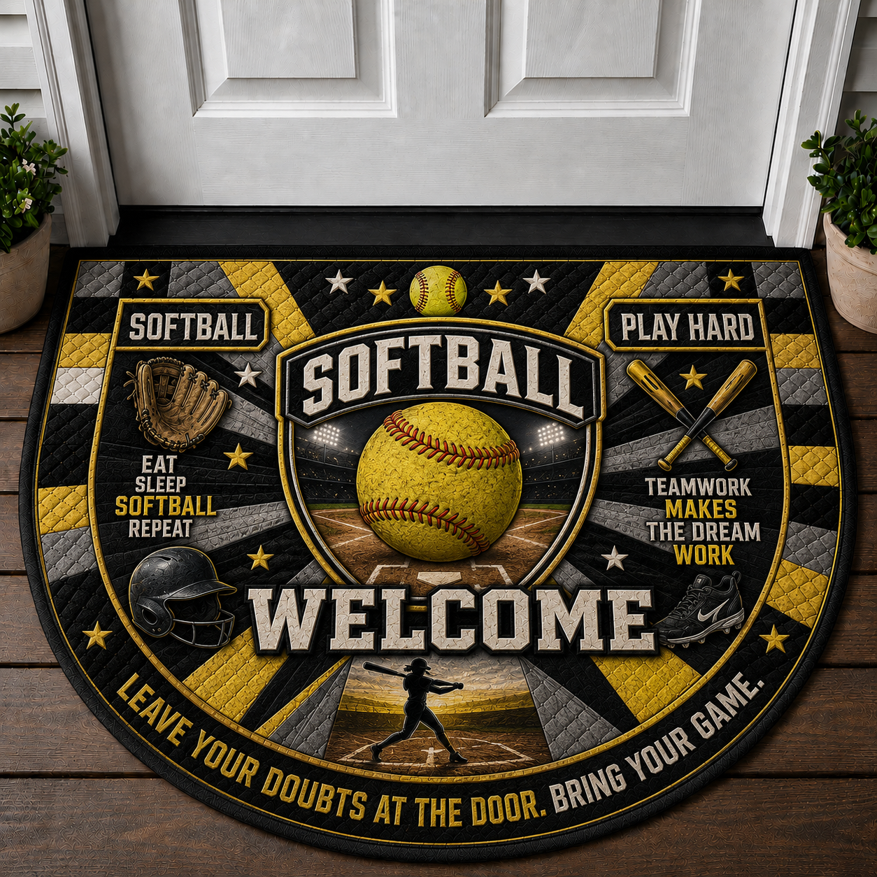 Cycling Life Welcome Mat - Ride More Live To Ride Bike Sports Doormat - 5to9vibe