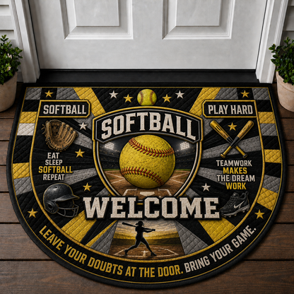 Tennis Welcome Mat - Tennis Court Match Game Sports Doormat - 5to9vibe