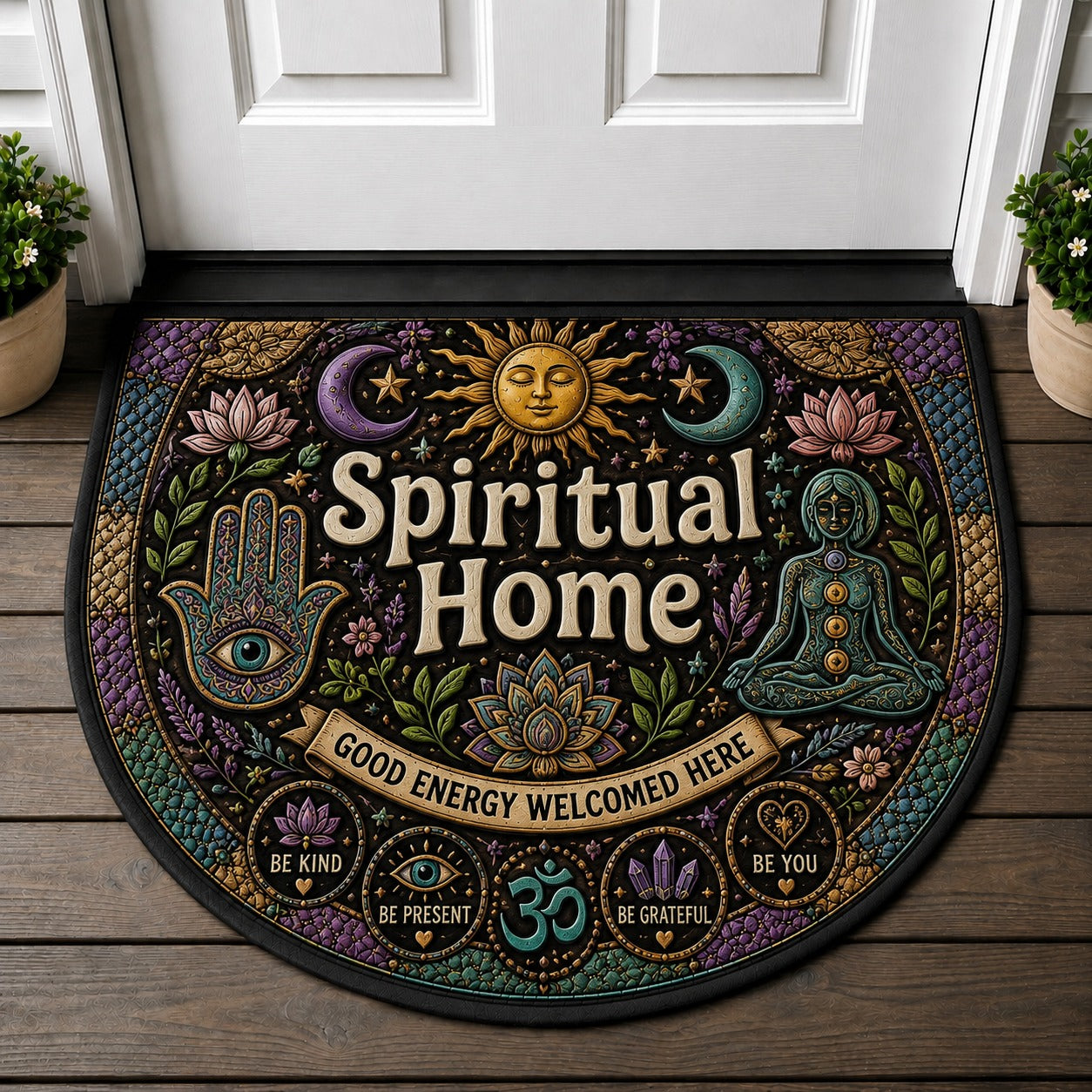 Adventure Awaits Camping Doormat - Home Is Where You Park It Outdoor Welcome Mat - 5to9vibe