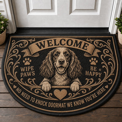 Yorkshire Terrier Welcome Mat – "People Tolerated" Yorkie Dog Doormat - 5to9vibe