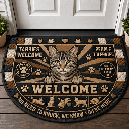 Cat Hair Is Normal Welcome Doormat - British Shorthair Funny Cat Mat - 5to9vibe