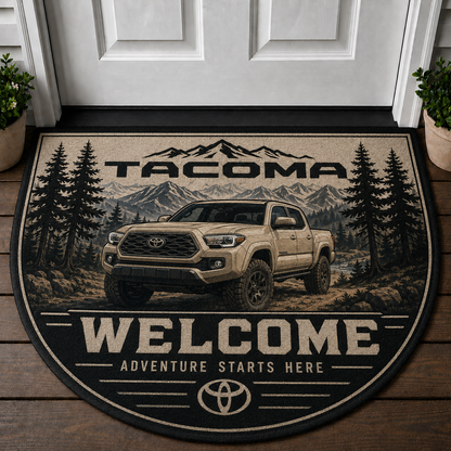 Mountain Trails Welcome Mat - 4x4 Off-Road Adventure Doormat - 5to9vibe