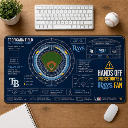 All Baseball Legendary Stadiums Masterplan Desk Mat Mouse Pad Plus Size - 5to9vibe