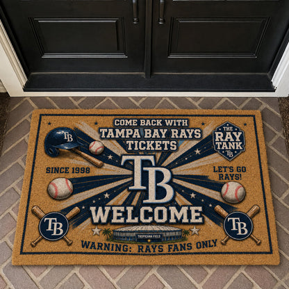 Baseball All Teams Coir Doormat Print Premium Welcome Mat – Personalized Baseball Coir Doormat