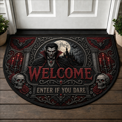 Wizards Only Muggles Tolerated Welcome Mat - Magical Fantasy Castle Doormat - 5to9vibe