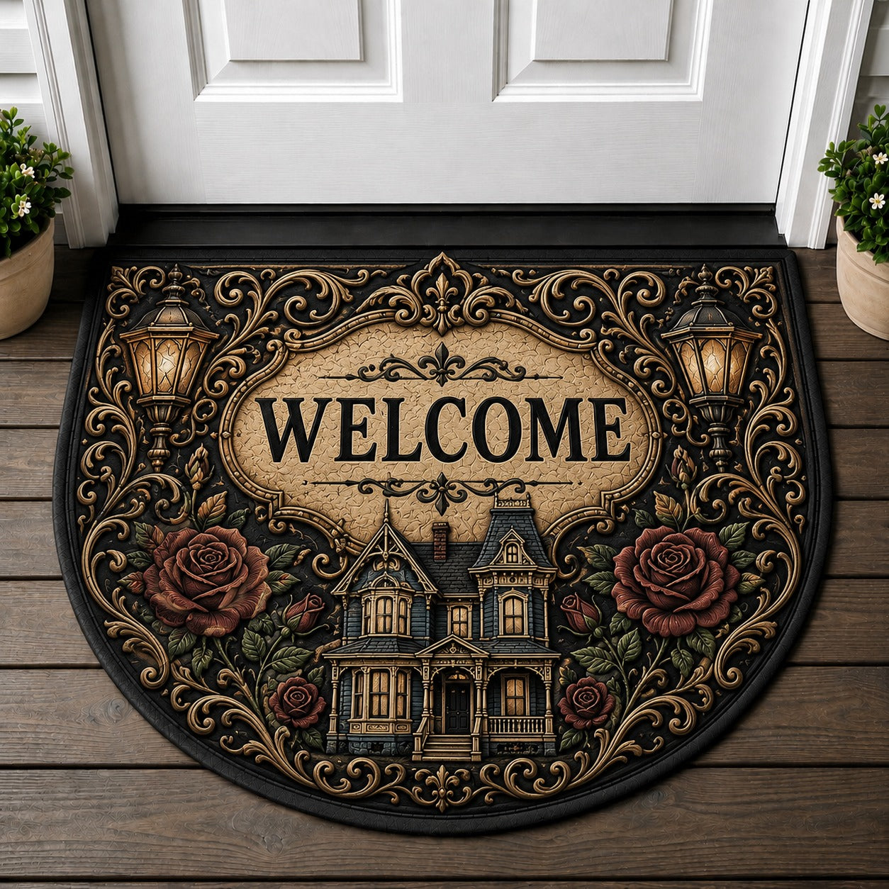 Welcome To Our Home Doormat - Naturecore Floral Bird Garden Welcome Mat - 5to9vibe