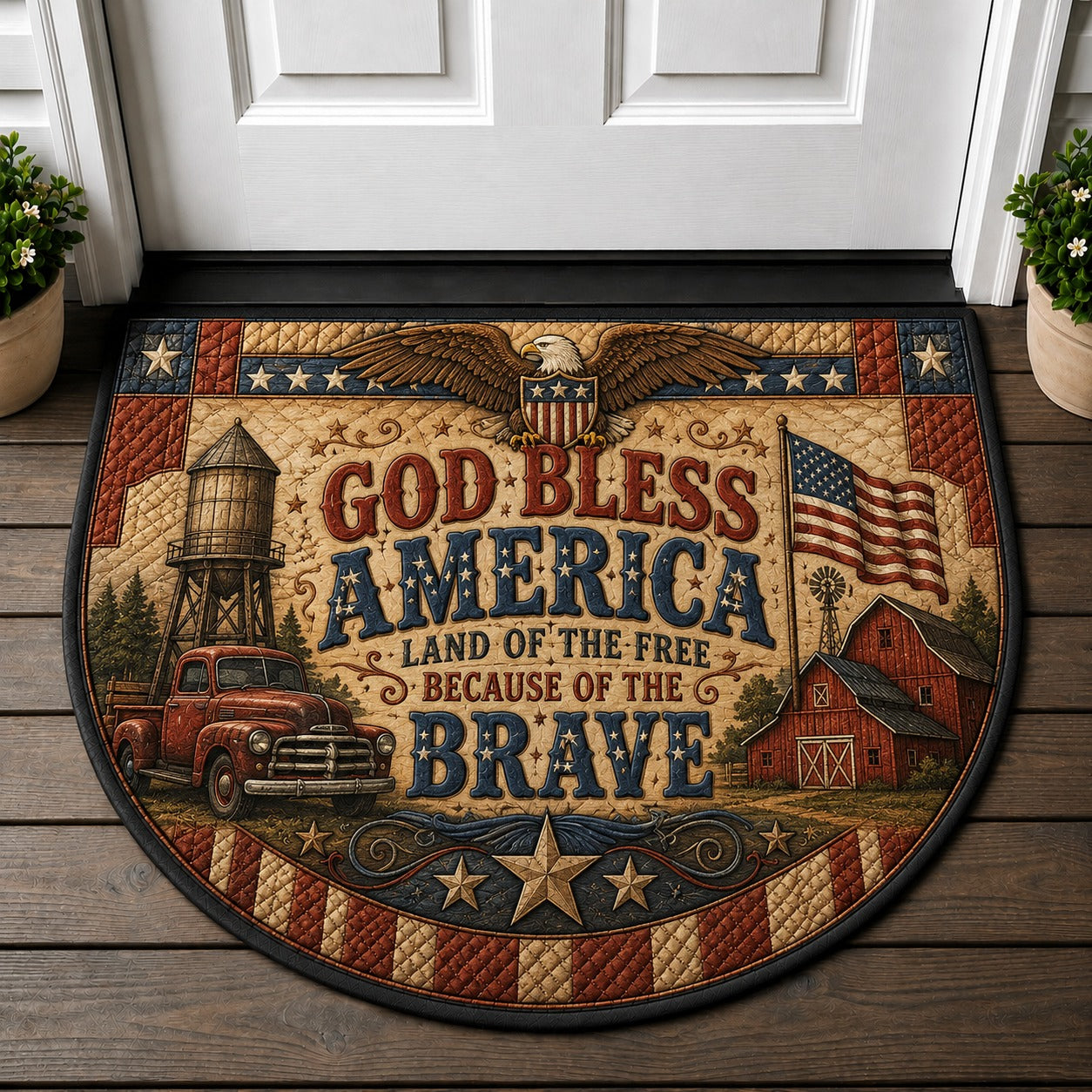 Welcome To Our Lavender Farm Doormat - Lavender Farm Floral Botanical Welcome Mat - 5to9vibe