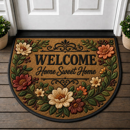 Adventure Awaits Camping Doormat - Home Is Where You Park It Outdoor Welcome Mat - 5to9vibe