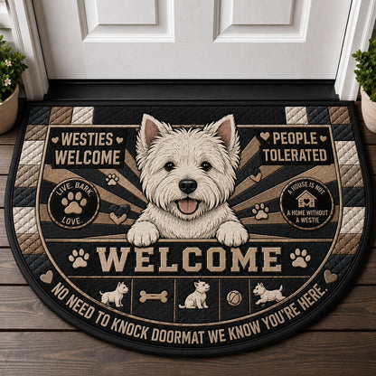 Labrador Retriever Welcome Mat – "Dogs Welcome" Funny Pet Doormat - 5to9vibe