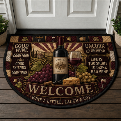 King Of The Grill BBQ Doormat - Grill Master Outdoor Cooking Welcome Mat - 5to9vibe