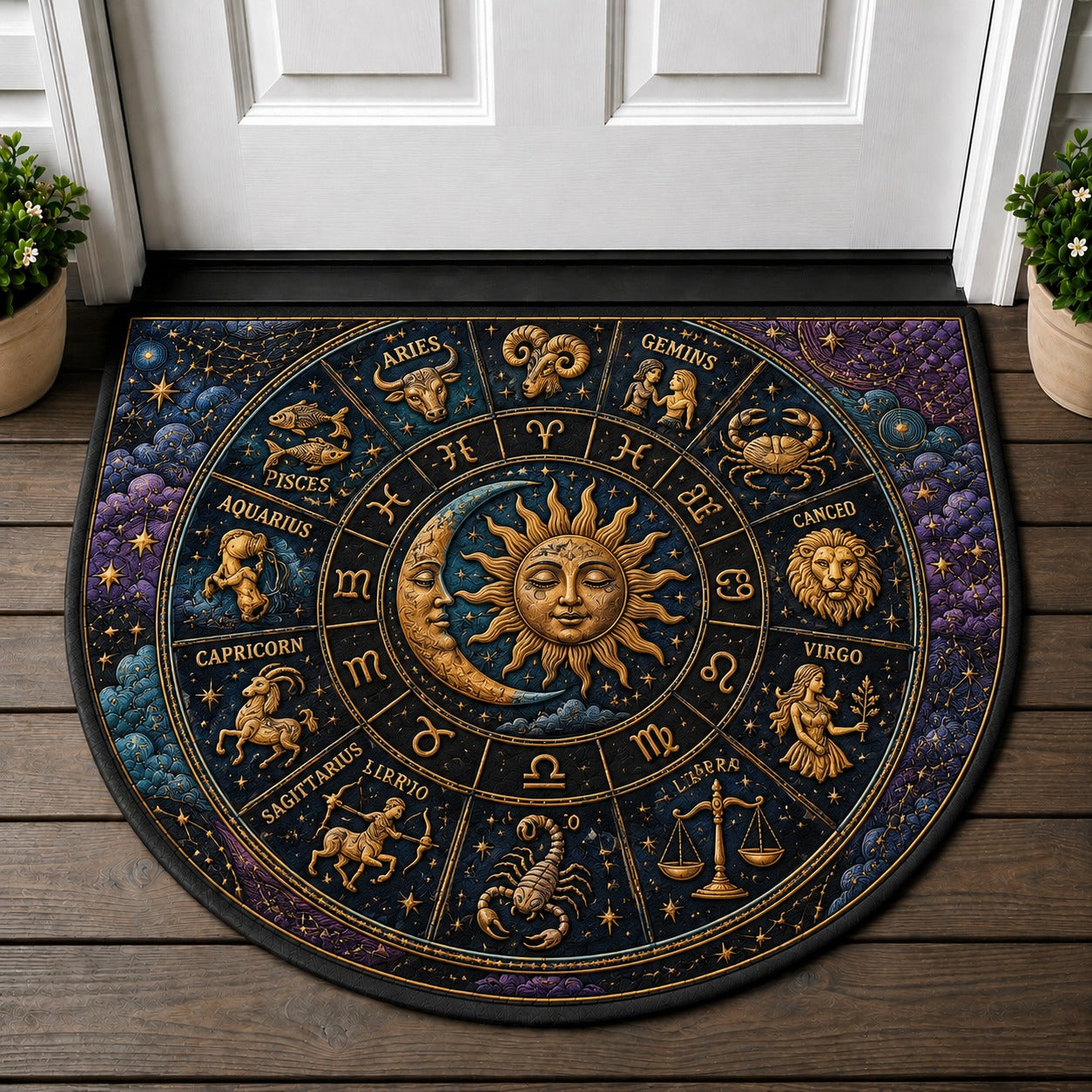 Love Our Planet Welcome Doormat - Earthcore Eco Friendly Nature Welcome Mat - 5to9vibe